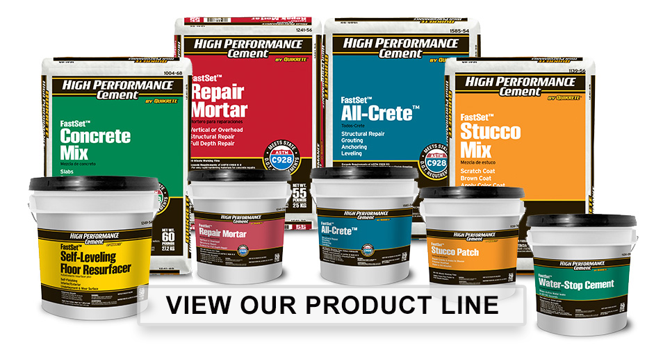 High Performance Cement Products